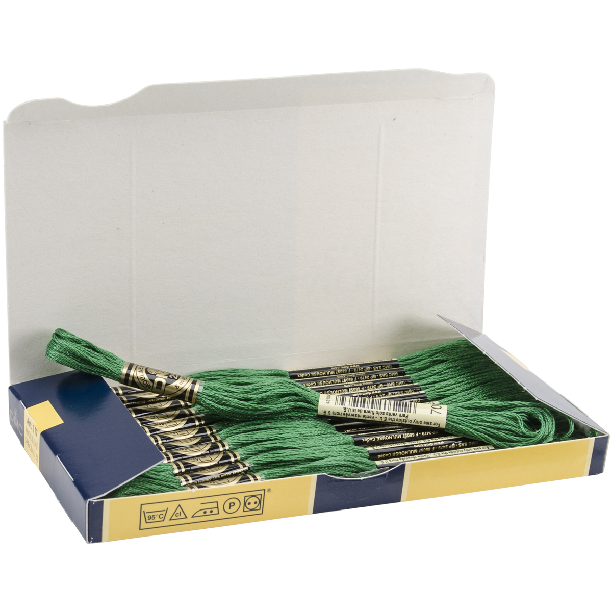 DMC 6-Strand Embroidery Cotton 8.7yd Bright Christmas Green