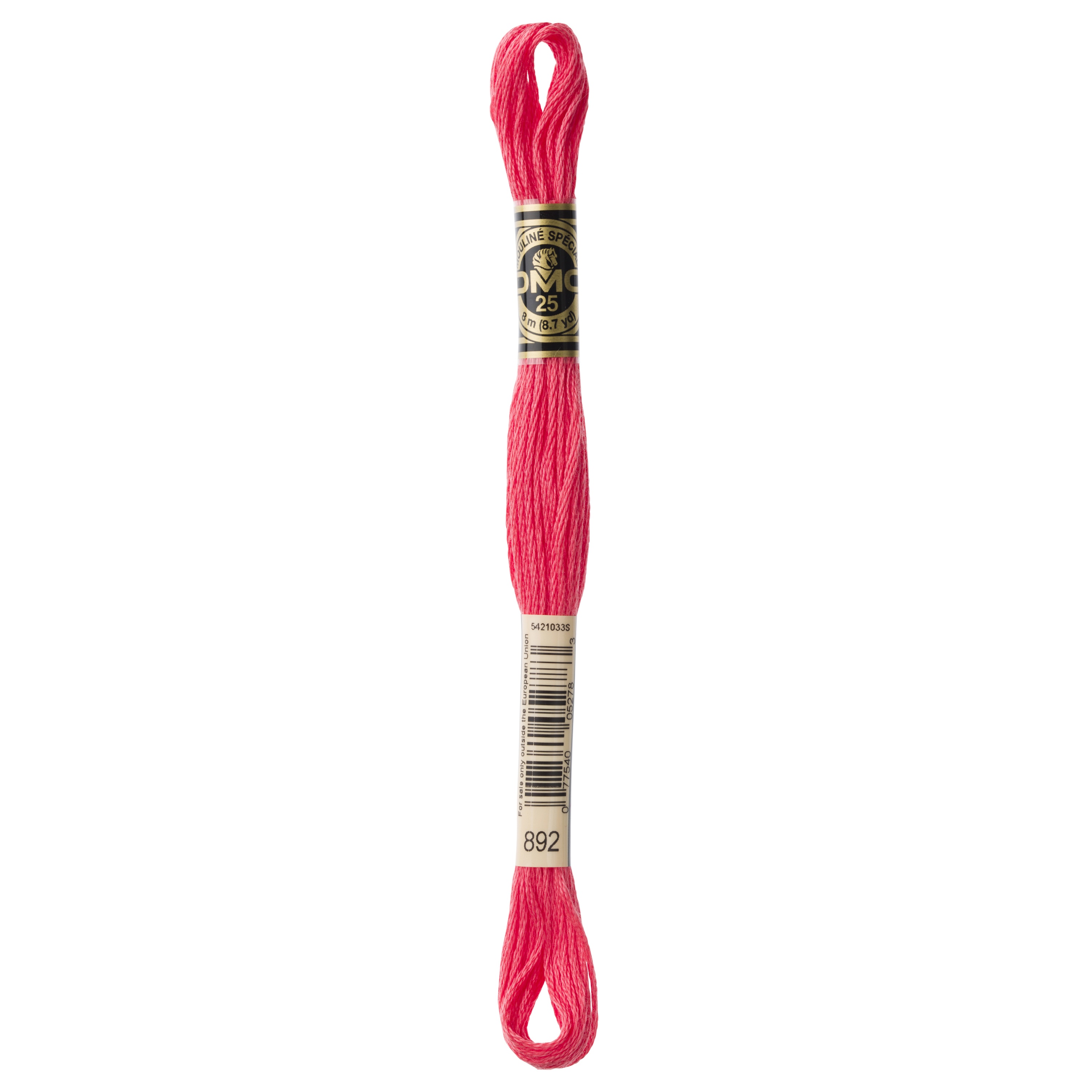 DMC 6-Strand Embroidery Cotton 8.7yd Medium Carnation