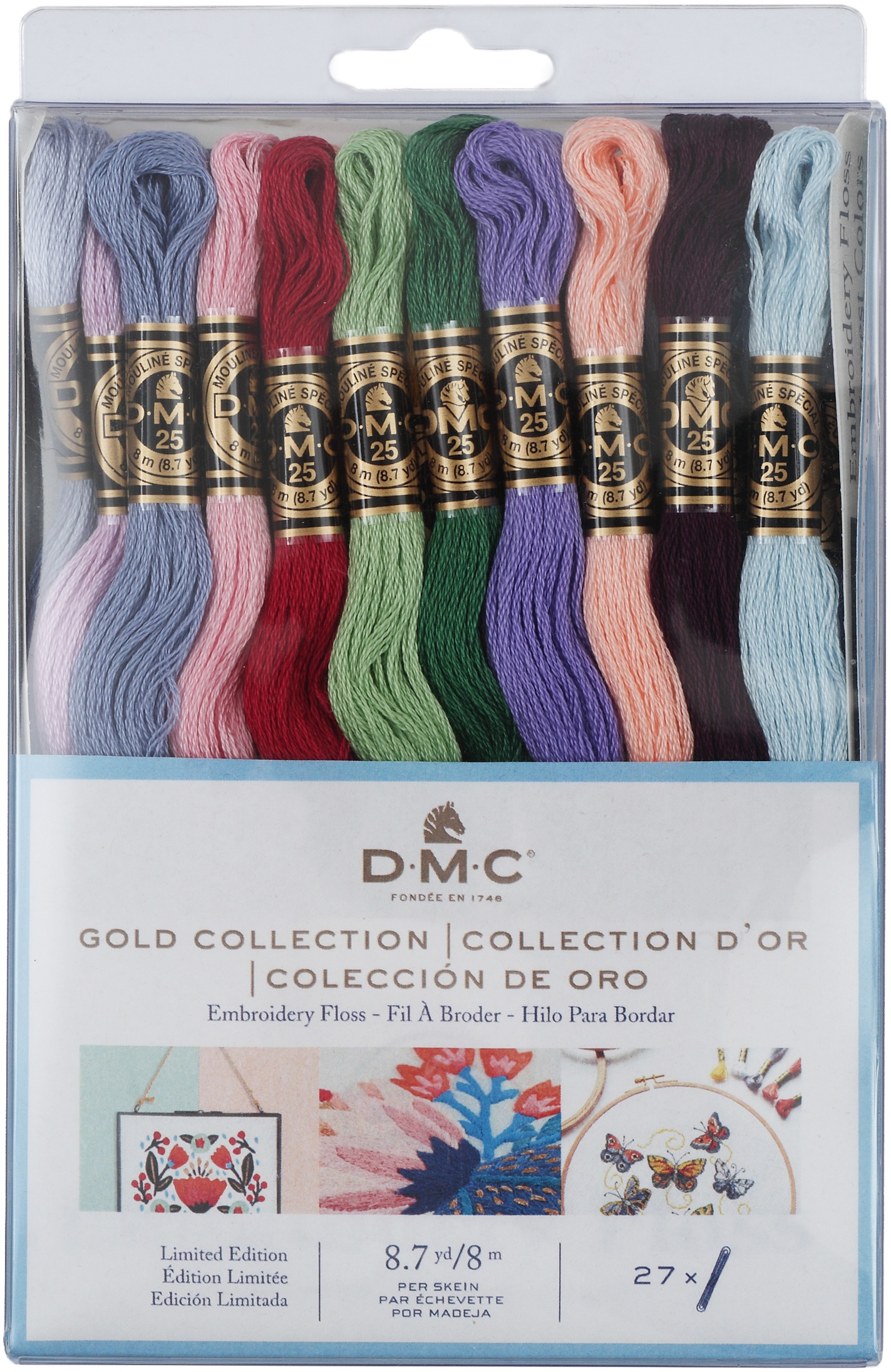 DMC Embroidery Floss Pack 8.7yd Limited Edition 27/Pkg