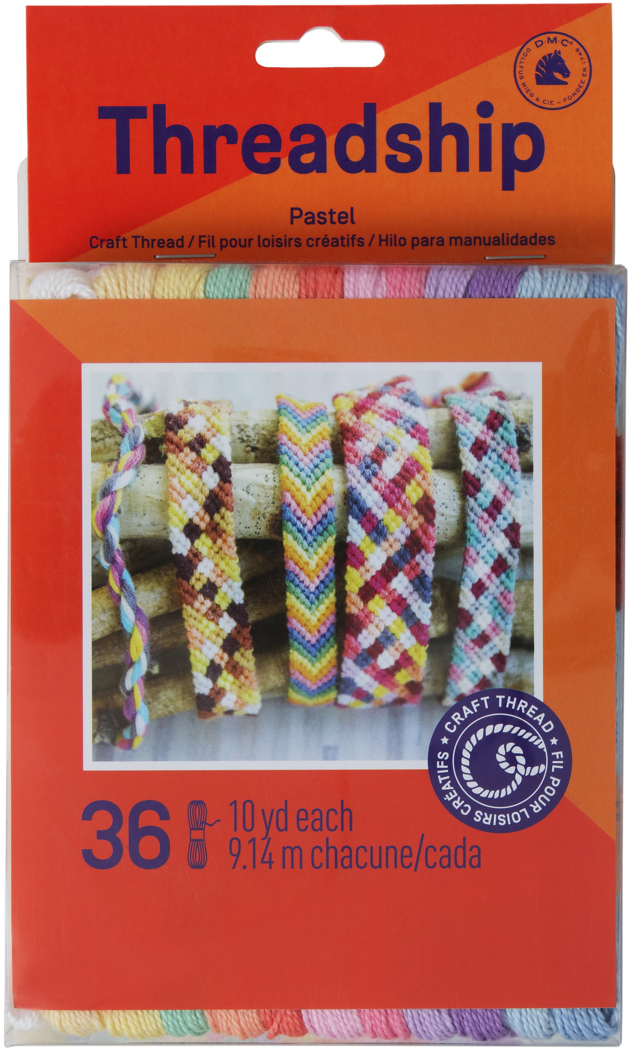 Prism Craft Thread Pack 8.7yd 36/Pkg Sweets