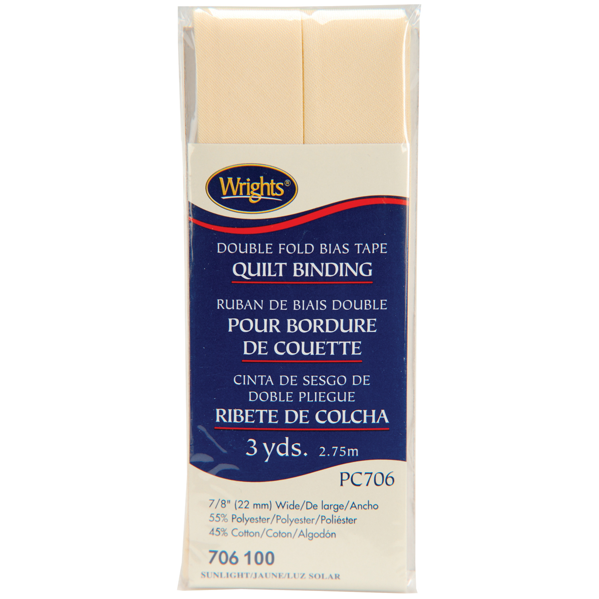 Double Fold Quilt Binding 7/8