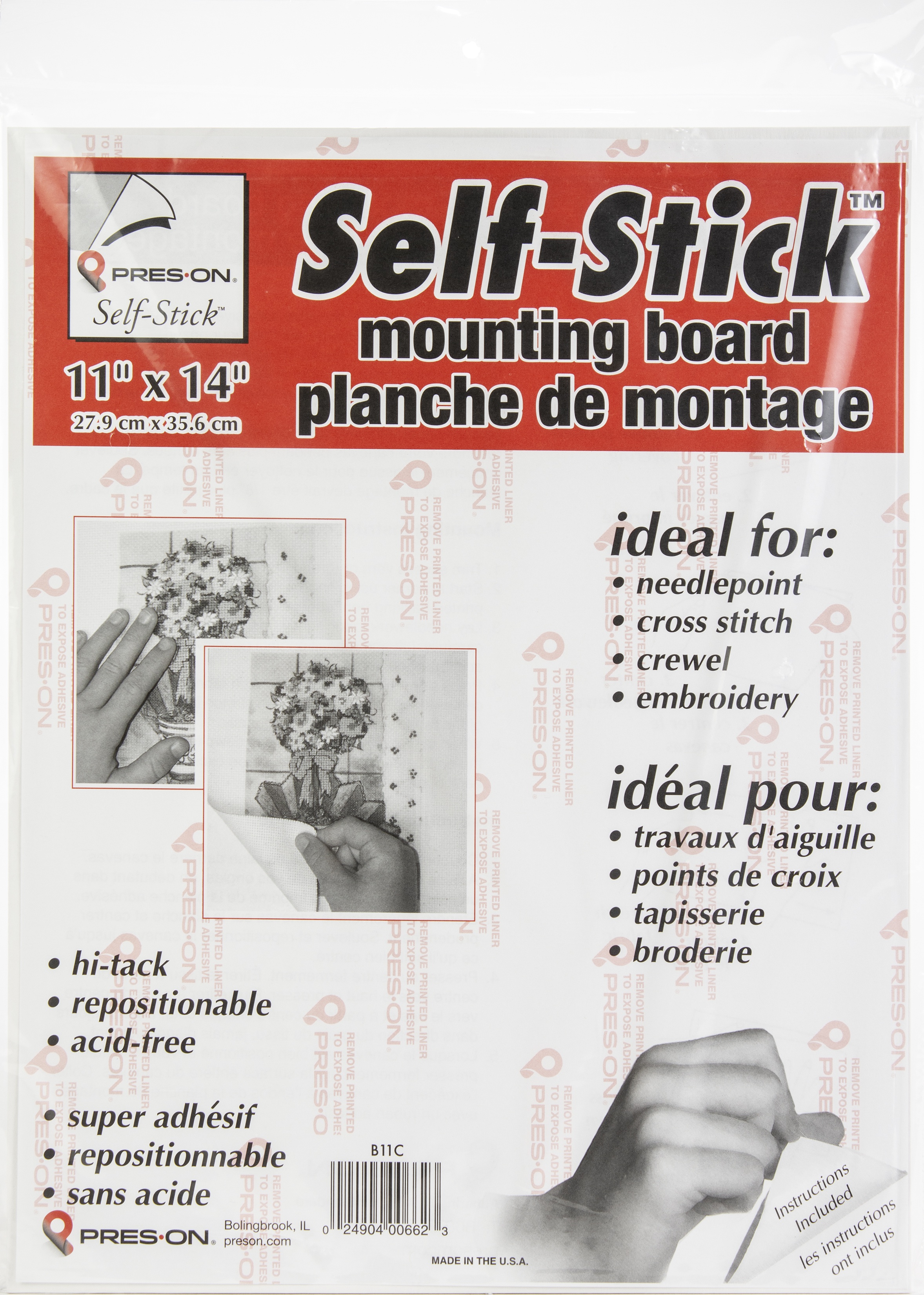 Pres-On Mounting Board 11