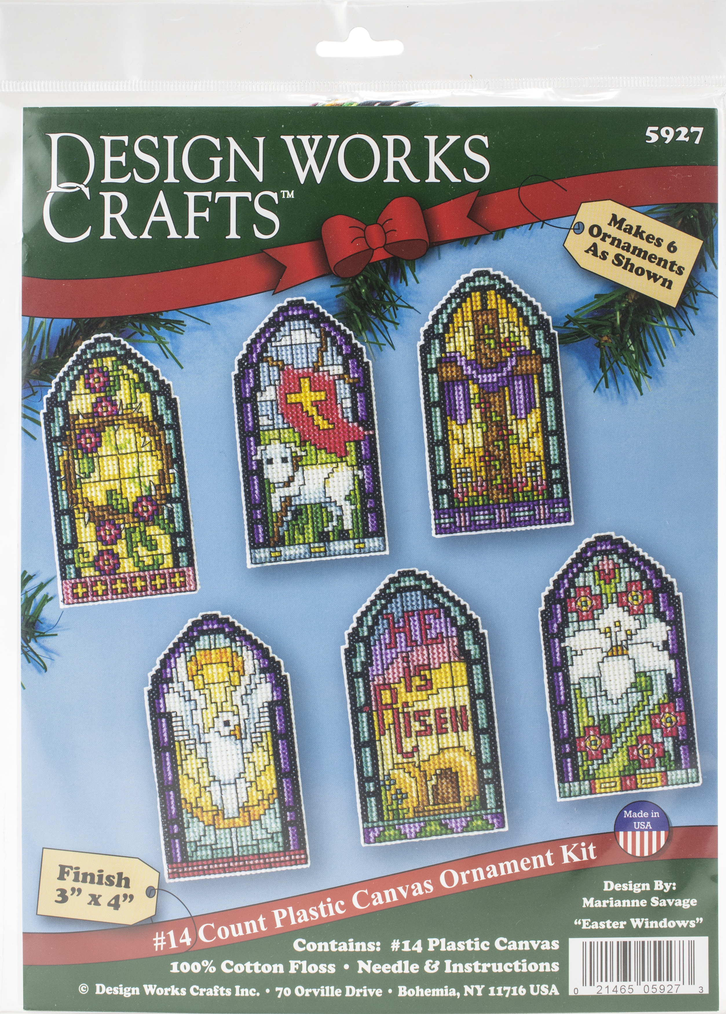 Design Works Plastic Canvas Ornament Kit 2