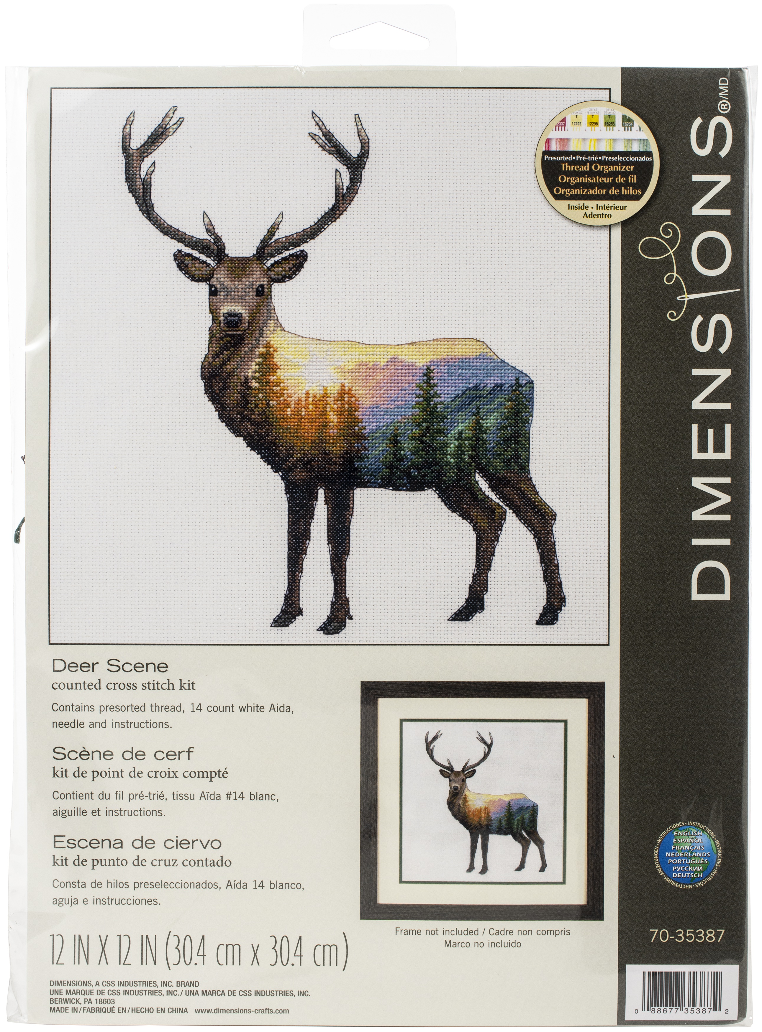 Dimensions Counted Cross Stitch Kit 12