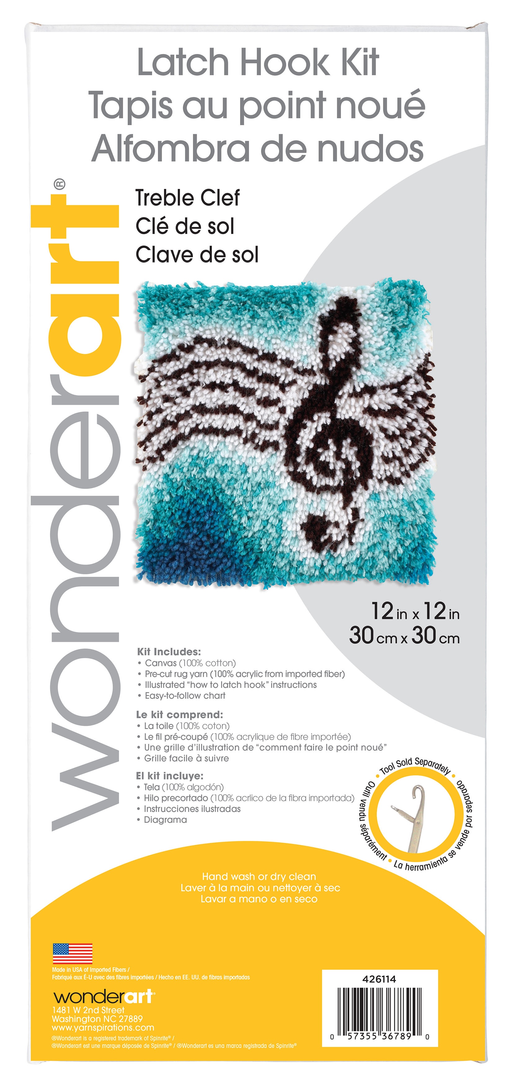 Wonderart Latch Hook Kit 12