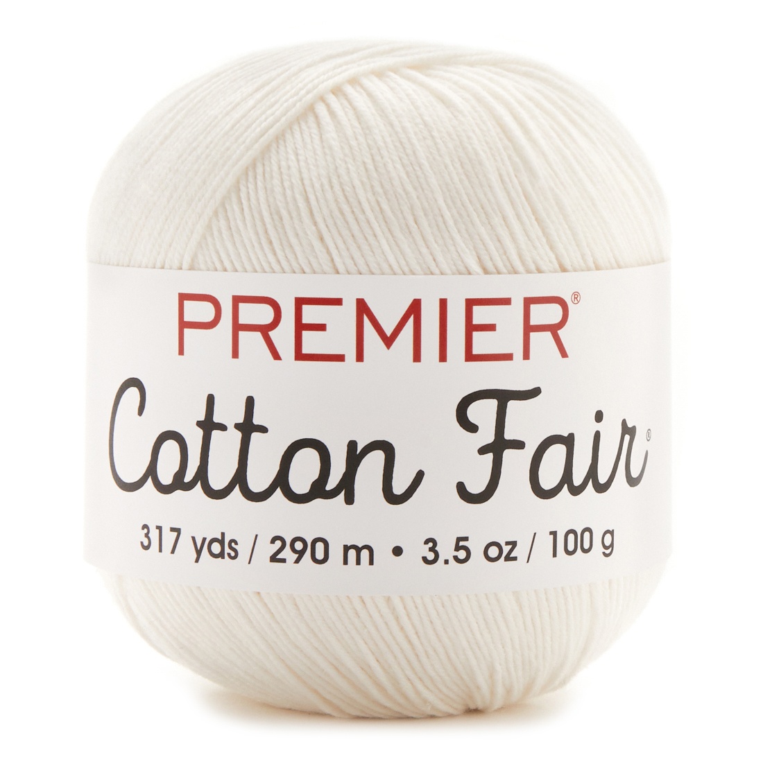Cotton Fair Solid Yarn White