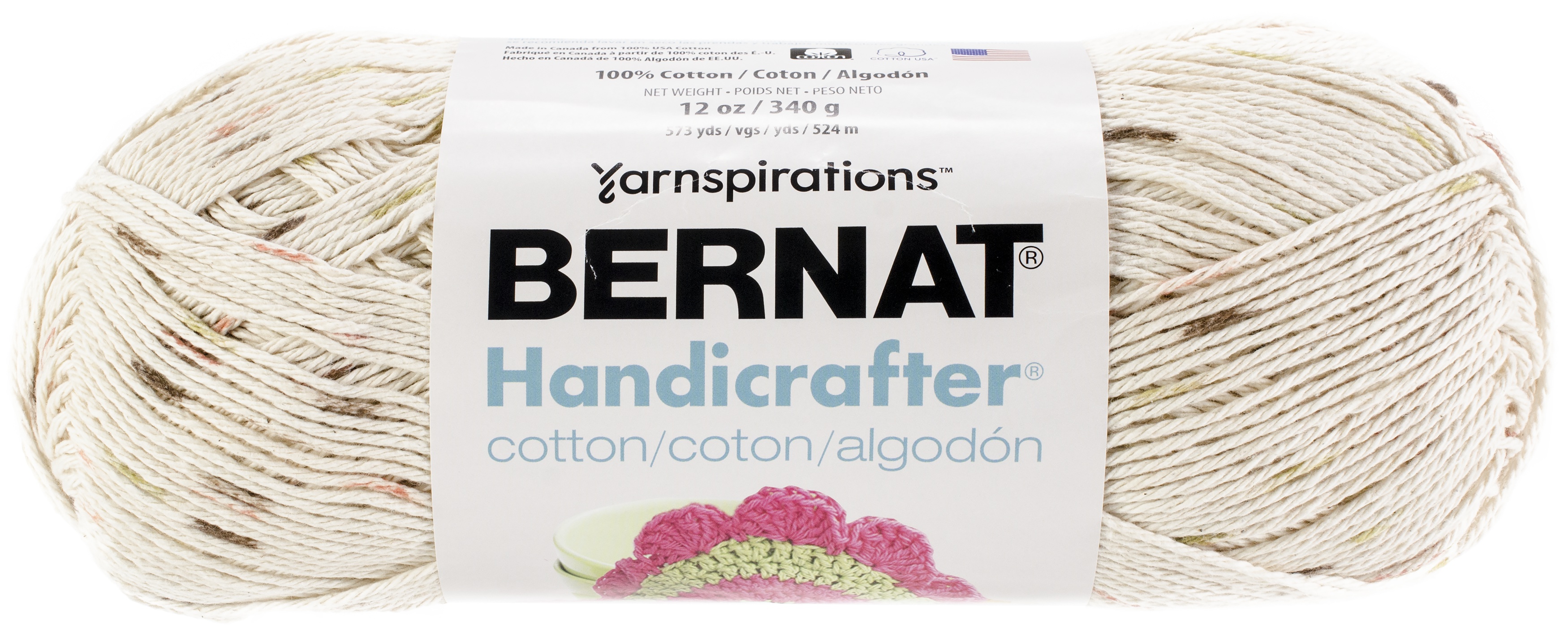 Bernat Handicrafter Cotton Yarn - Ombres Sonoma Print
