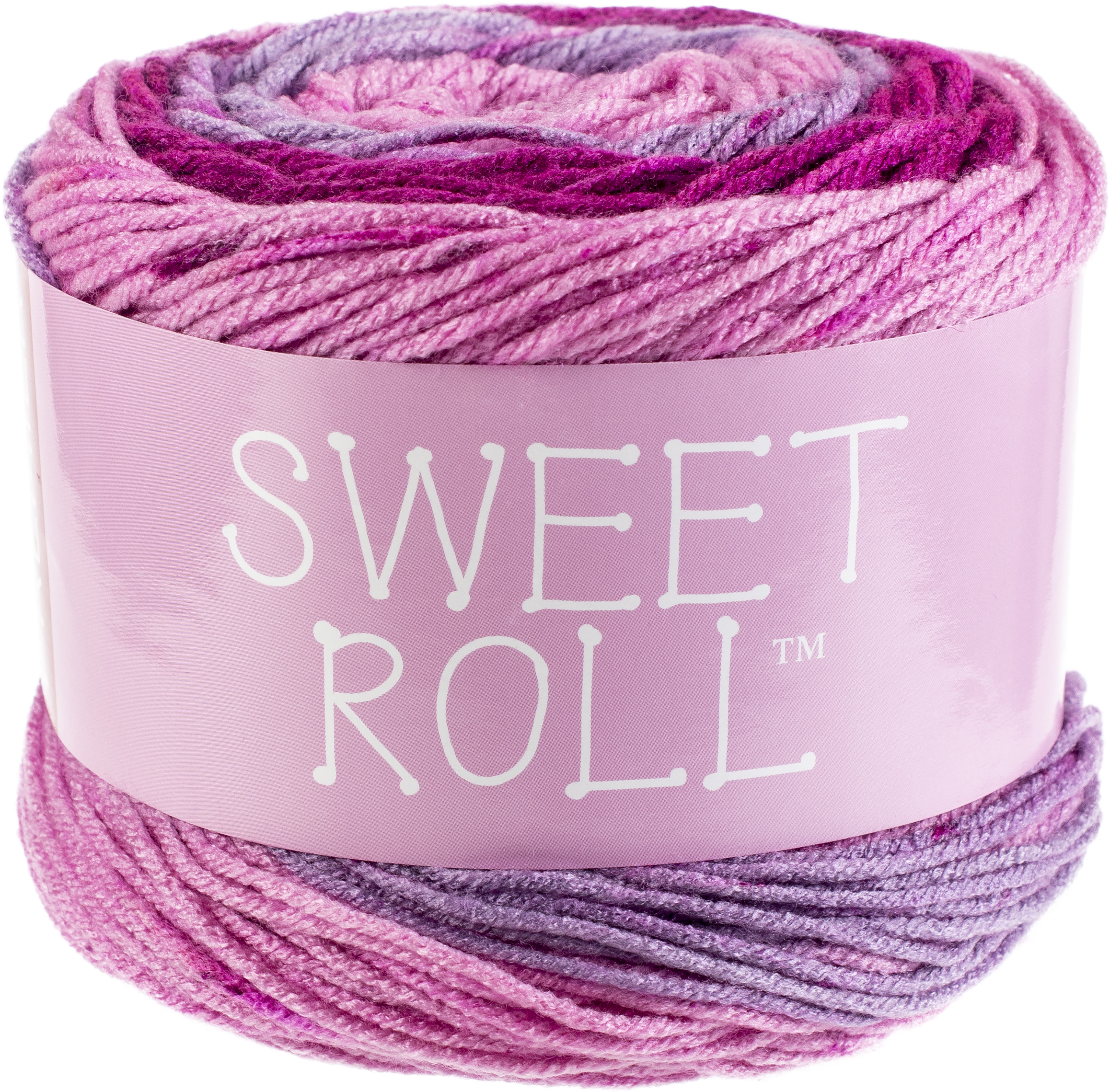 Sweet Roll Yarn Raspberry Swirl