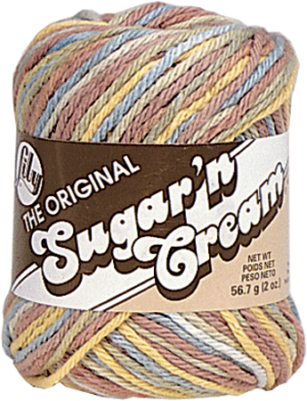 Sugar'n Cream Yarn - Ombres Potpourri Print