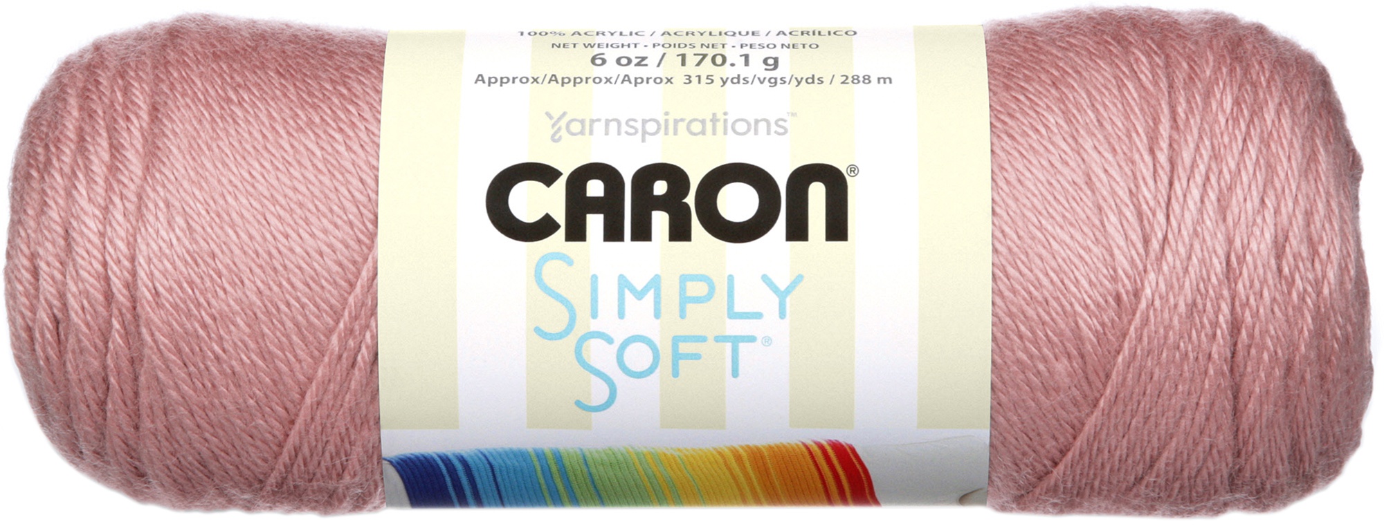 Simply Soft Solids Yarn Victorian Rose
