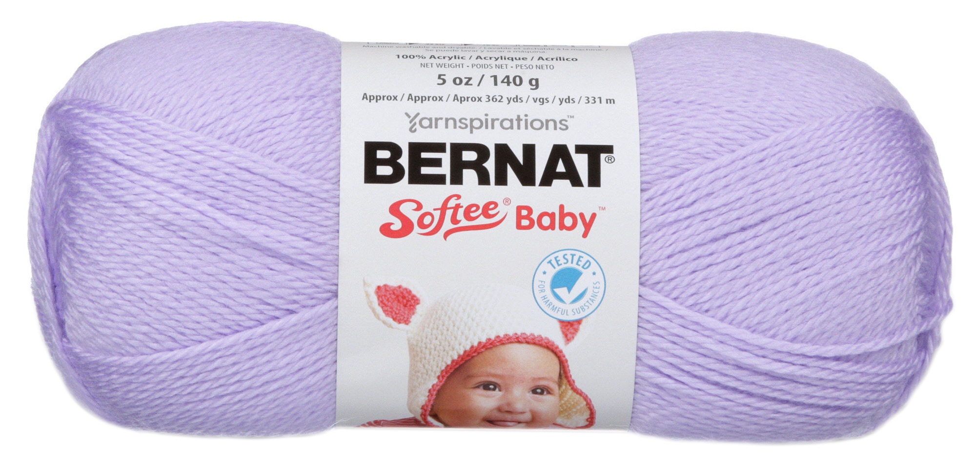 Softee Baby Yarn - Solids Soft Lilac