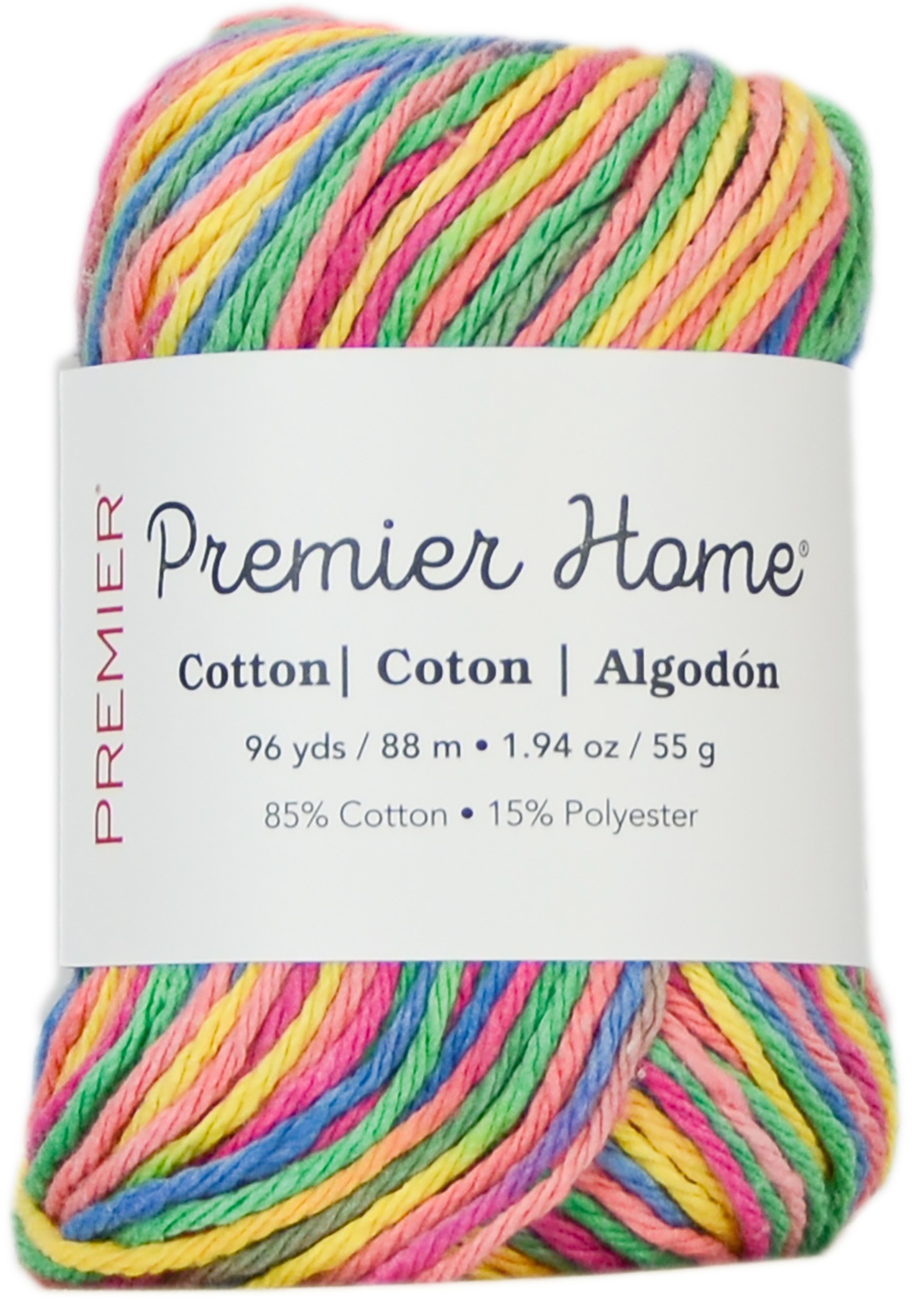 Home Cotton Yarn - Multi Rainbow