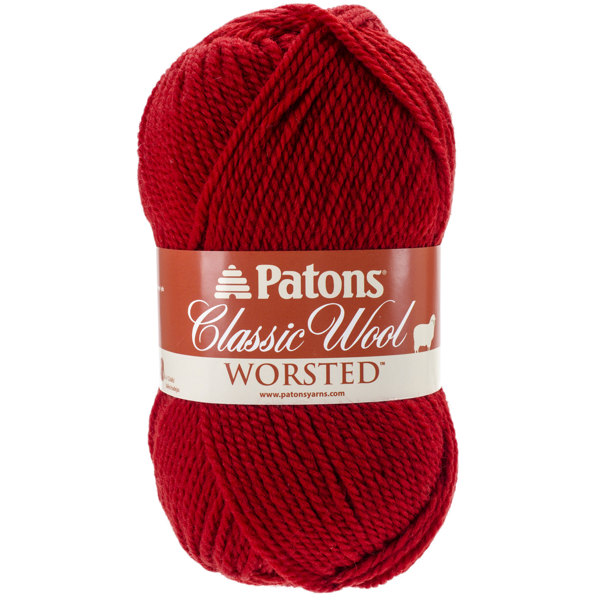 Classic Wool Yarn Bright Red