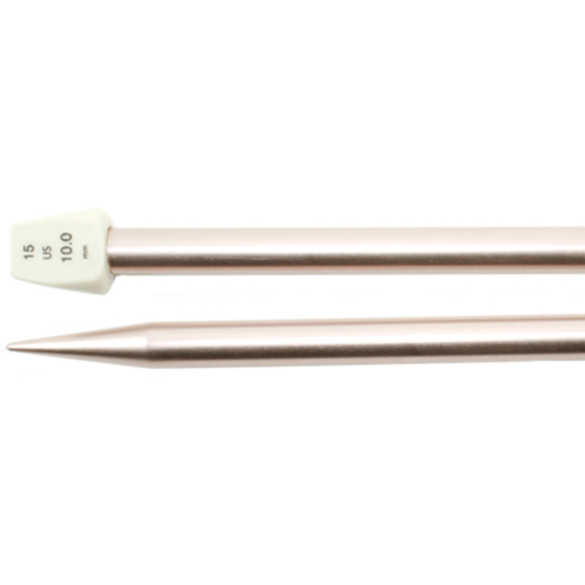 Silvalume Single Point Knitting Needles 14