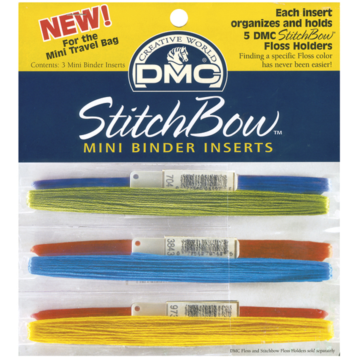 StitchBow Mini Binder Inserts 3/Pkg
