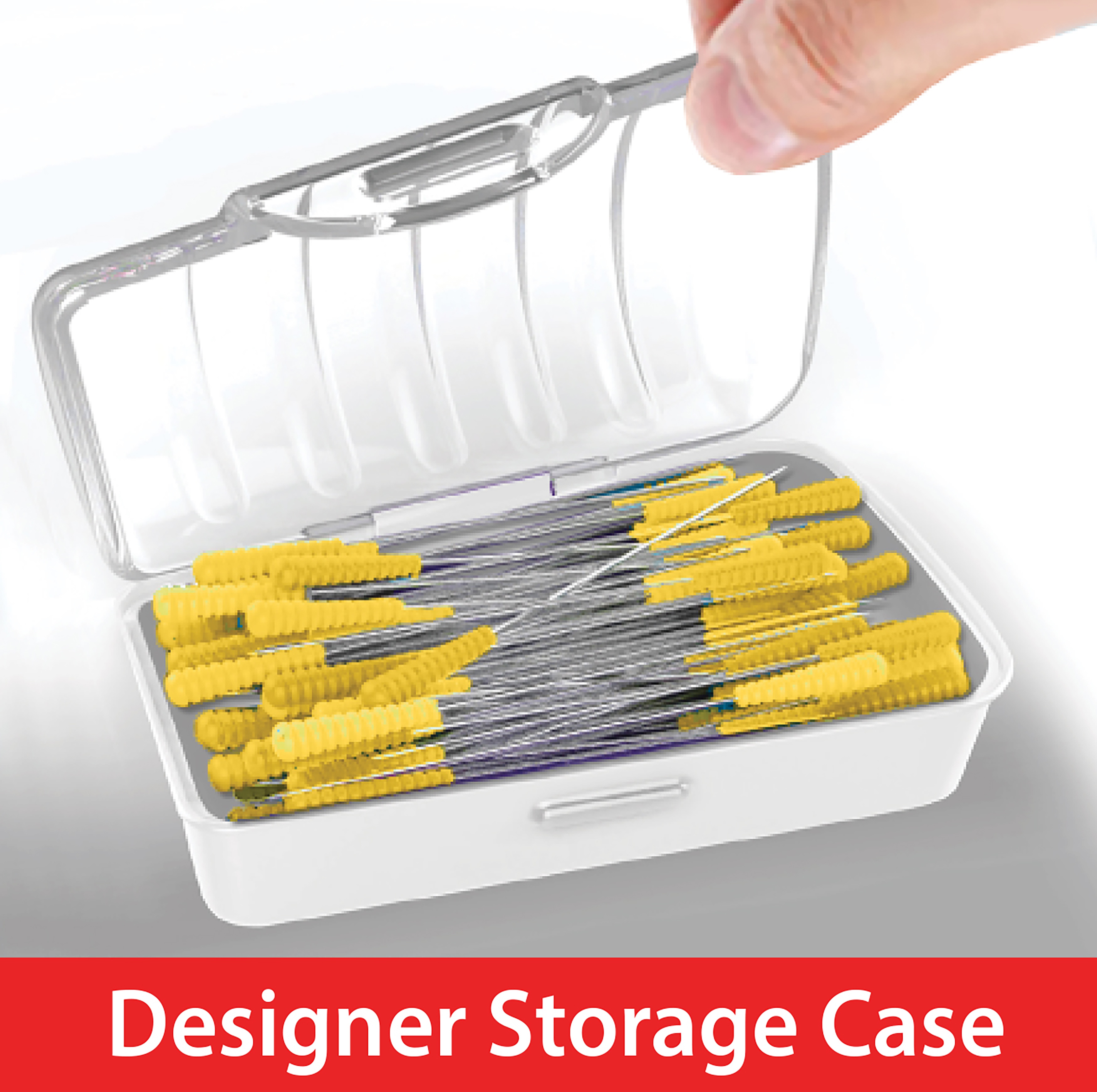 Taylor Seville Magic Pins - Applique Yellow 50/Pkg