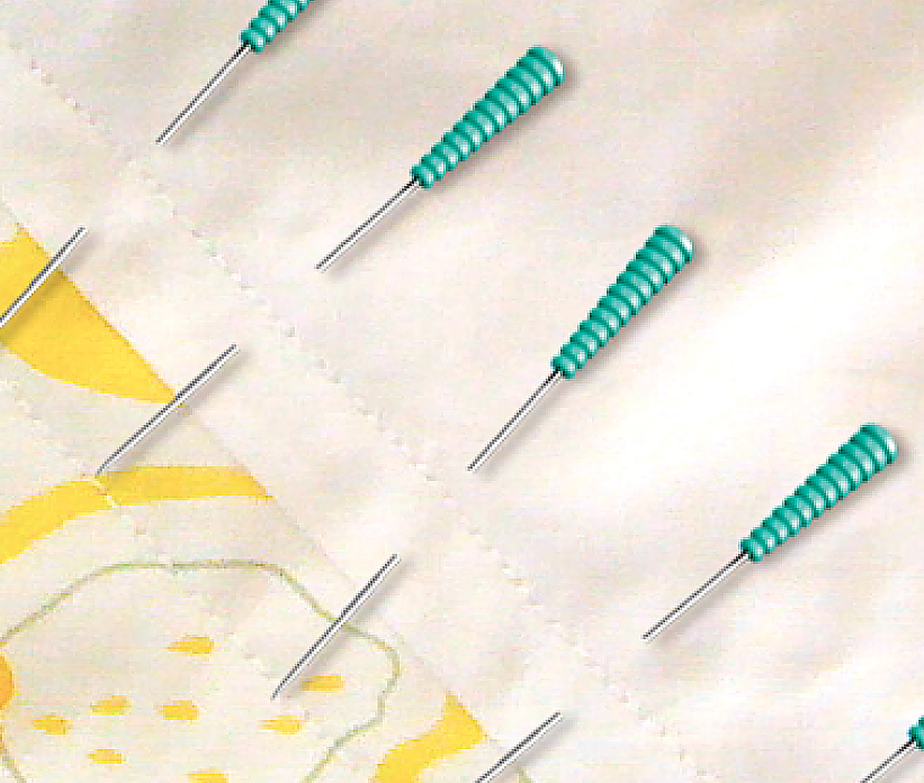 Taylor Seville Magic Pins - Patchwork Extra Fine Green 100/Pkg