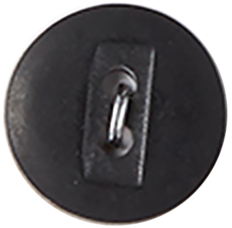 Slimline Buttons Series 1 Black 2-Hole 1/2