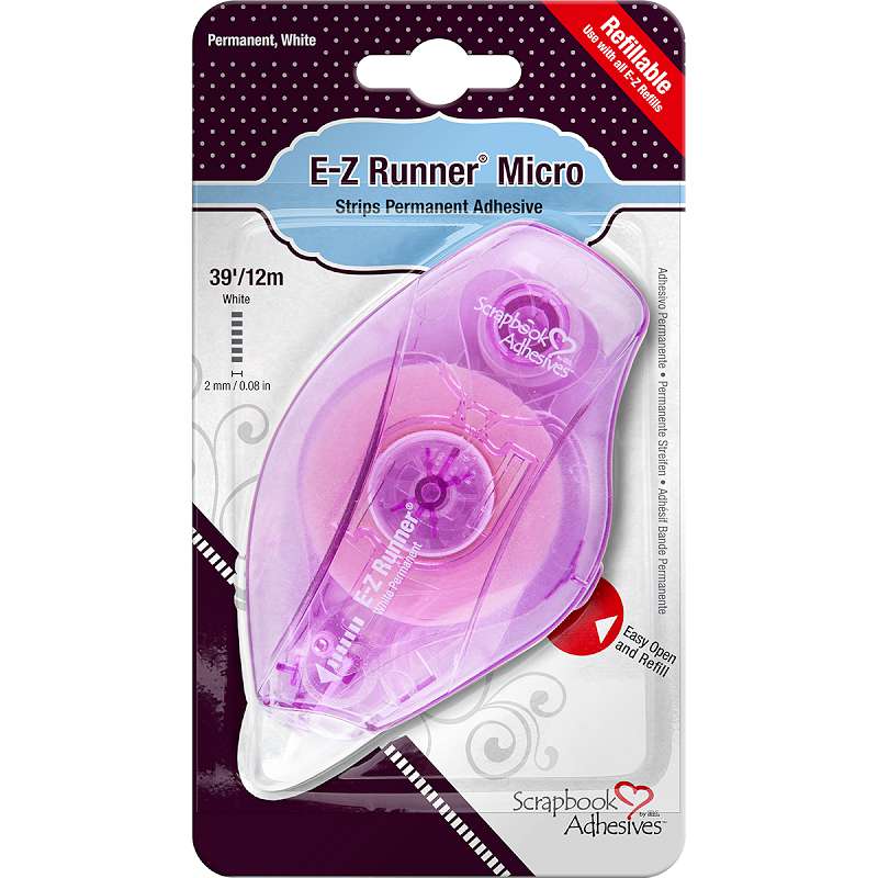 Scrapbook Adhesives E-Z Runner Micro Adhesive Permanent, .08