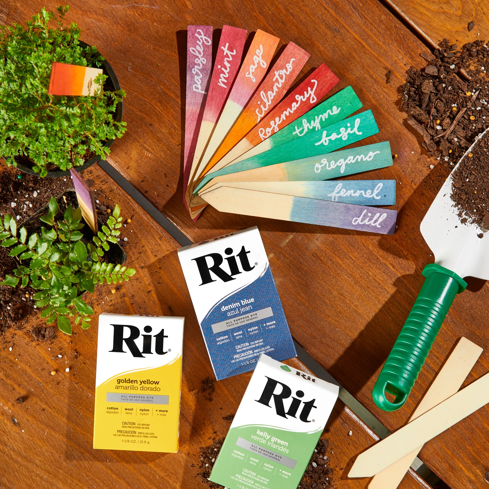 Rit Dye Powder Kelly Green