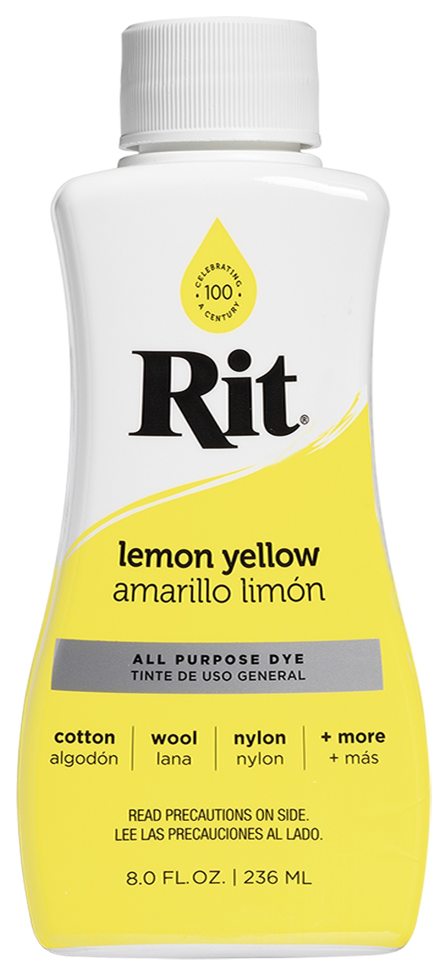 Rit Dye Liquid 8oz Lemon Yellow