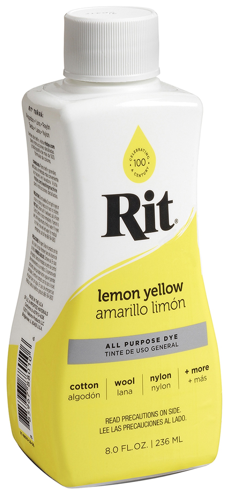 Rit Dye Liquid 8oz Lemon Yellow