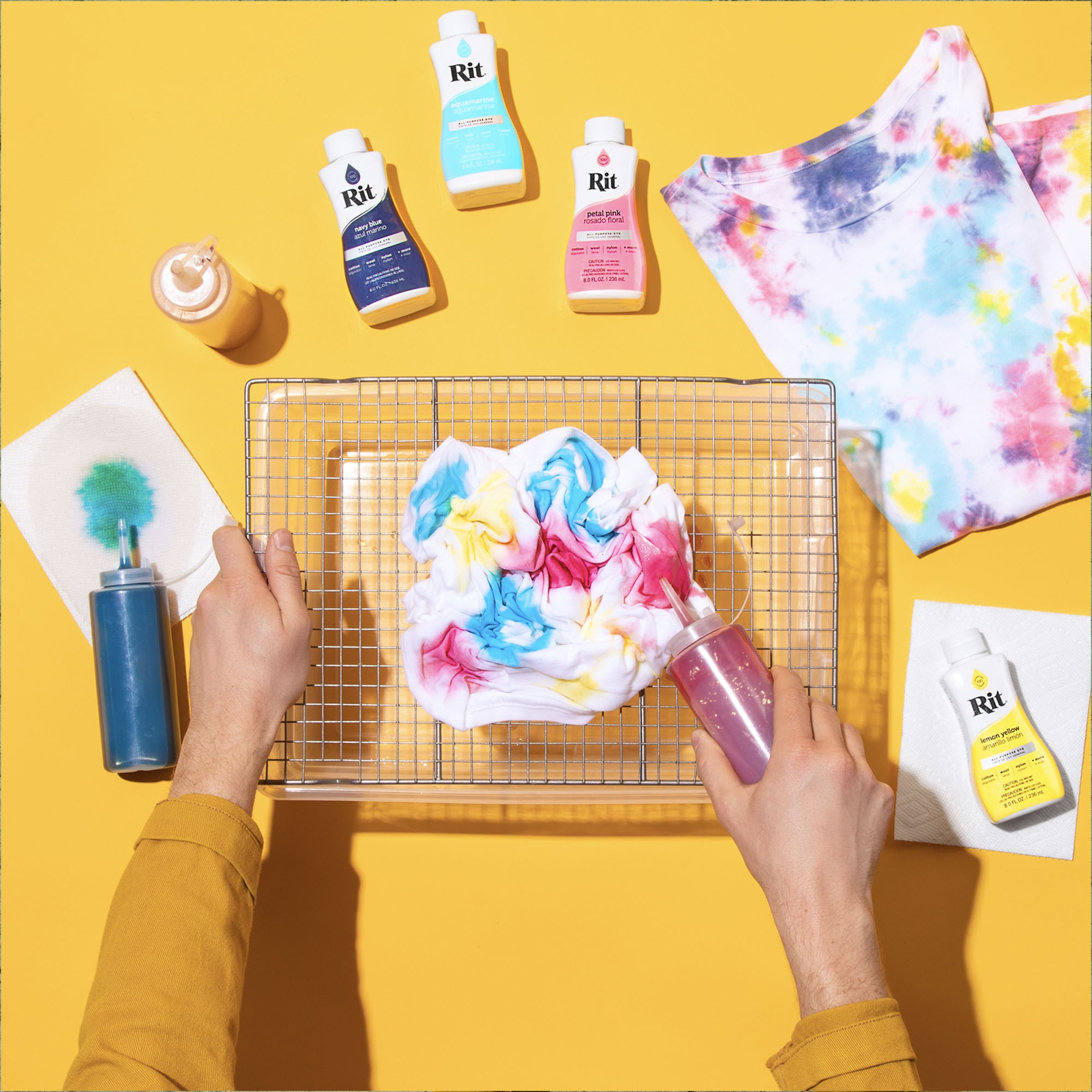 Rit Dye Liquid 8oz Lemon Yellow