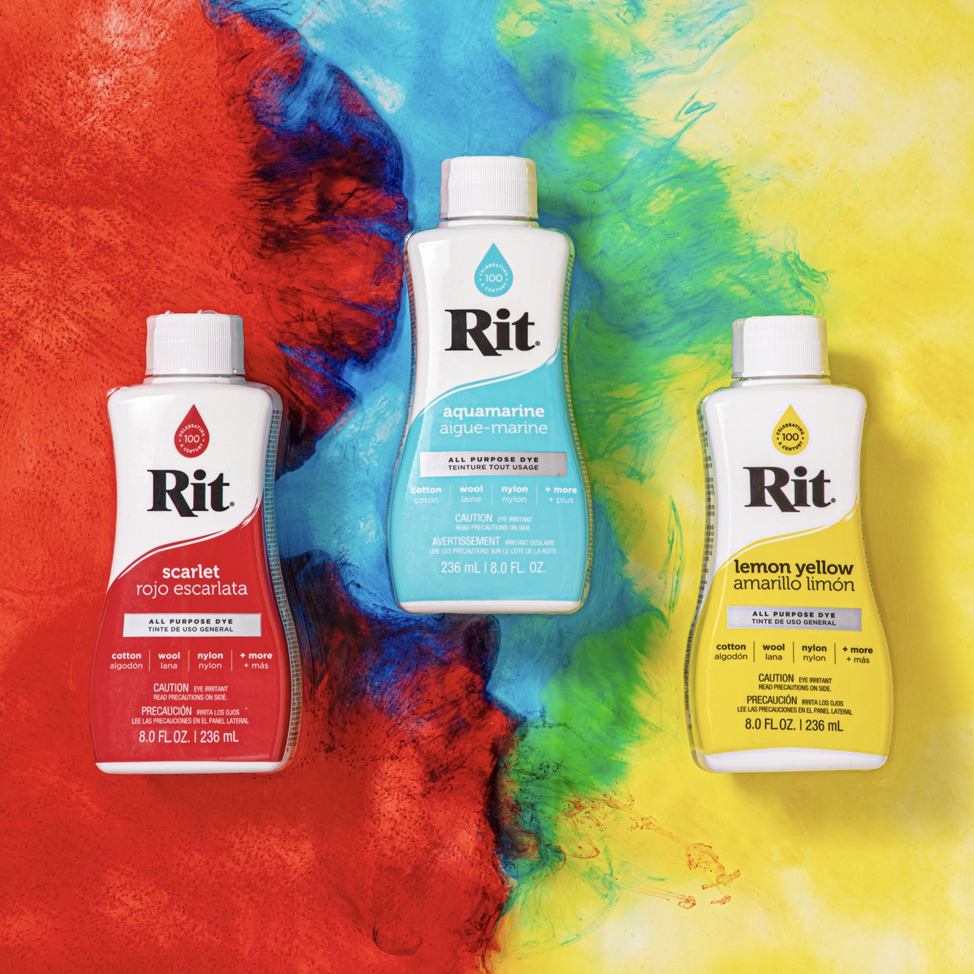 Rit Dye Liquid 8oz Lemon Yellow