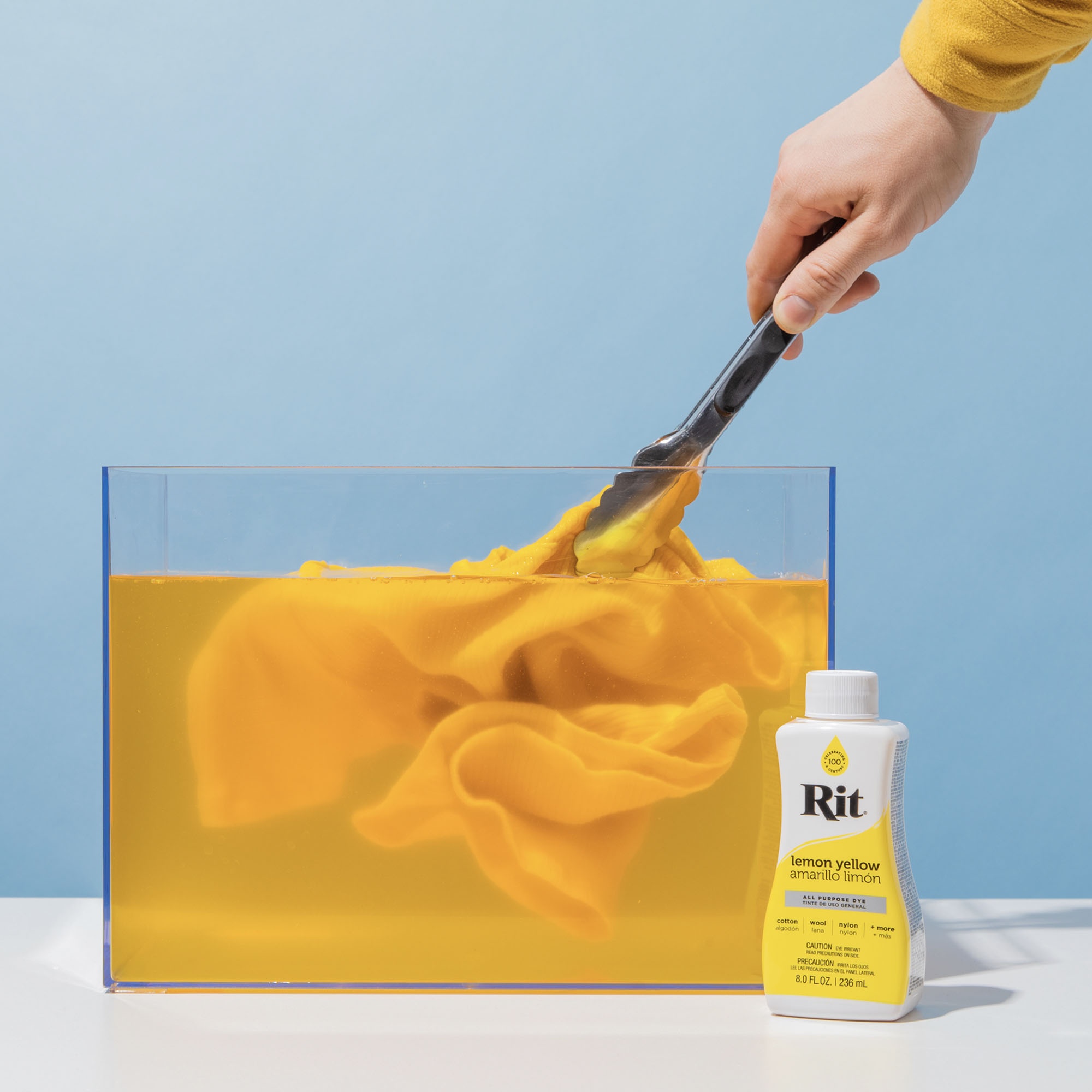 Rit Dye Liquid 8oz Lemon Yellow