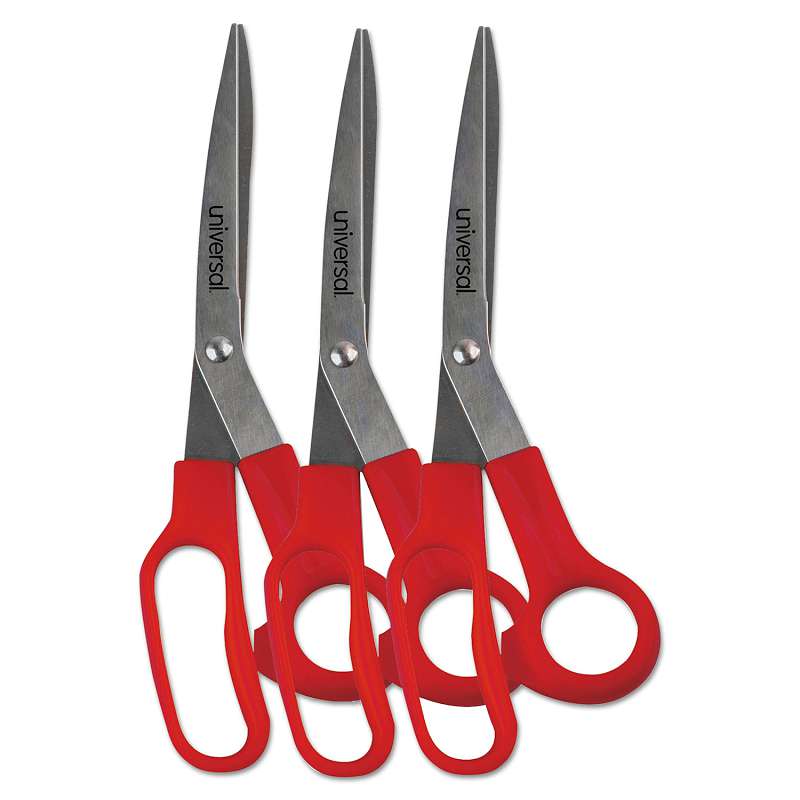 Universal® Stainless Steel Scissors, 7 3/4