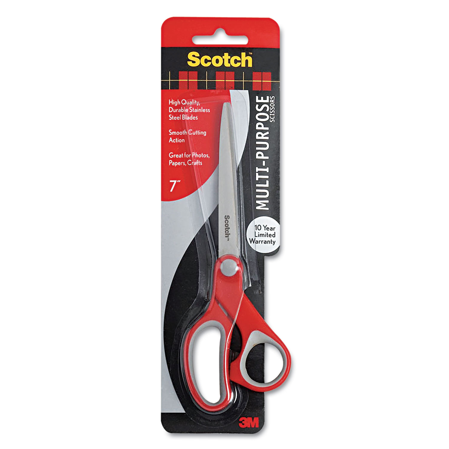 Scotch® Multi-Purpose Scissors, Pointed, 7