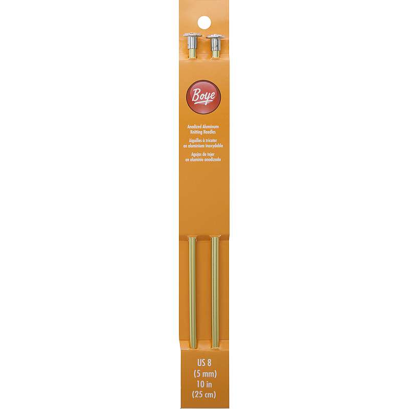 Single Point Aluminum Knitting Needles 10