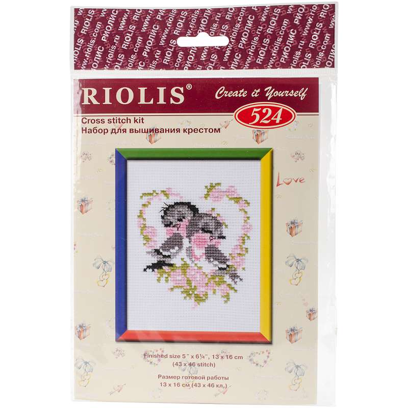 First Love Counted Cross Stitch Kit 5