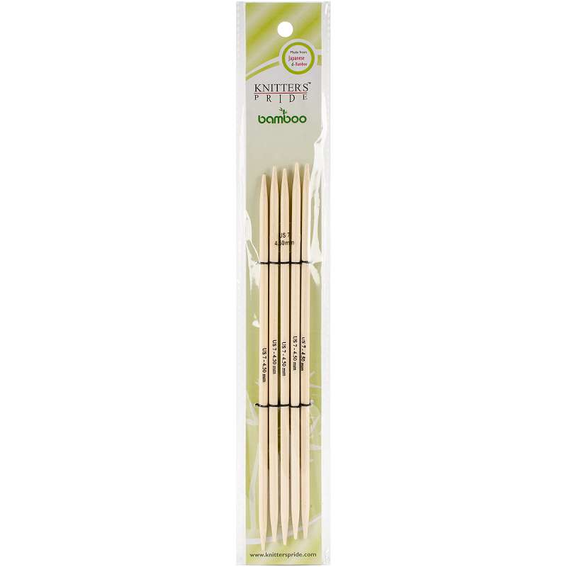 Bamboo Double Pointed Needles 8