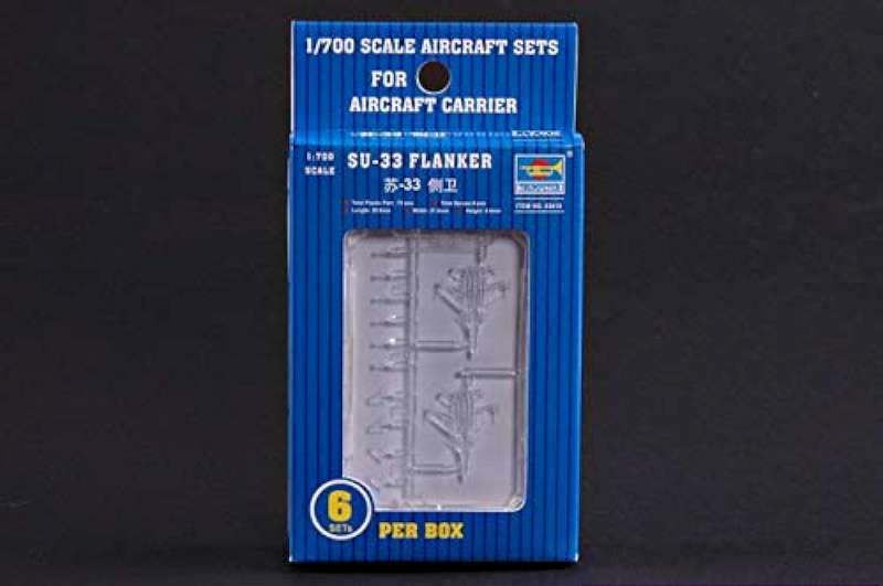 1/700 SU33 Flanker Aircraft Set for Russian Carriers (12/Bx)