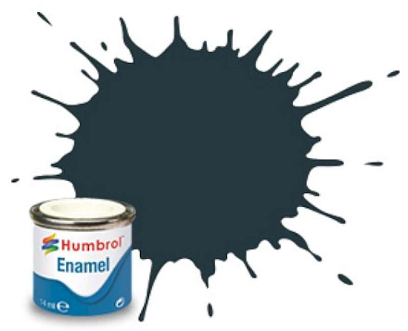 14ml. Enamel Matte Tank Grey Tinlets (6)