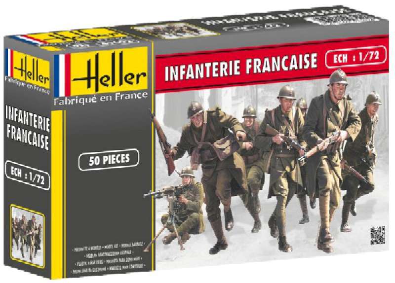 1/72 French Infantry (50)
