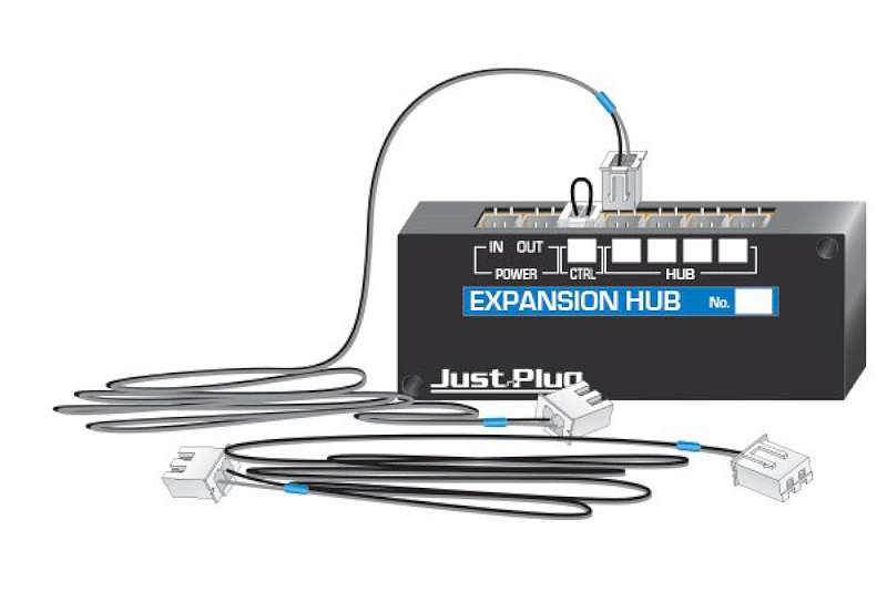 Just Plug: Expansion Hub w/4 48 Connecting Cables