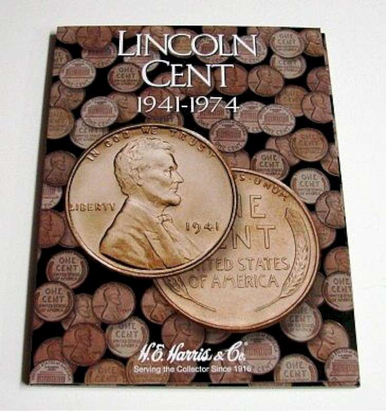 Lincoln Cent 1941-1974 Coin Folder