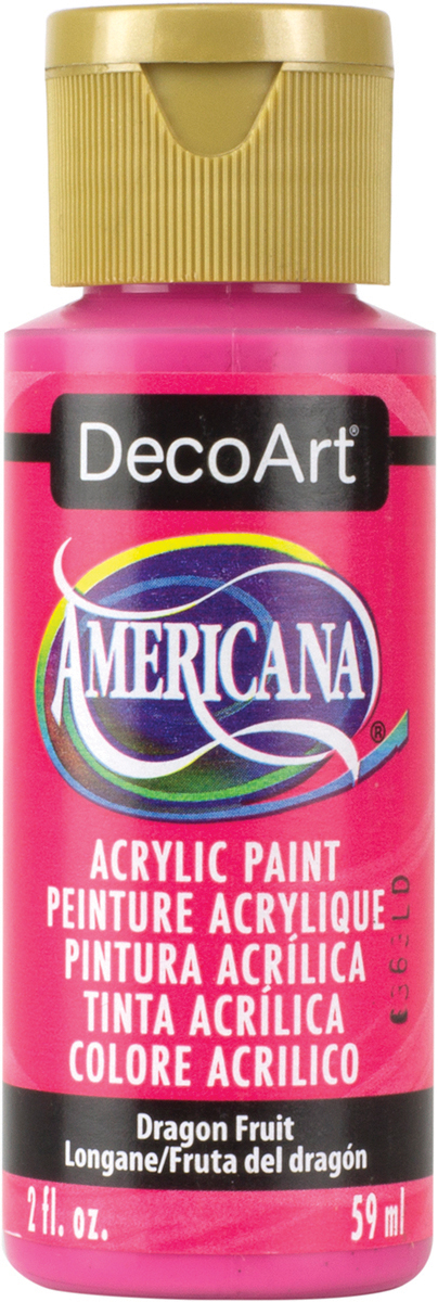 Americana Acrylic Paint 2oz Dragon Fruit - Opaque