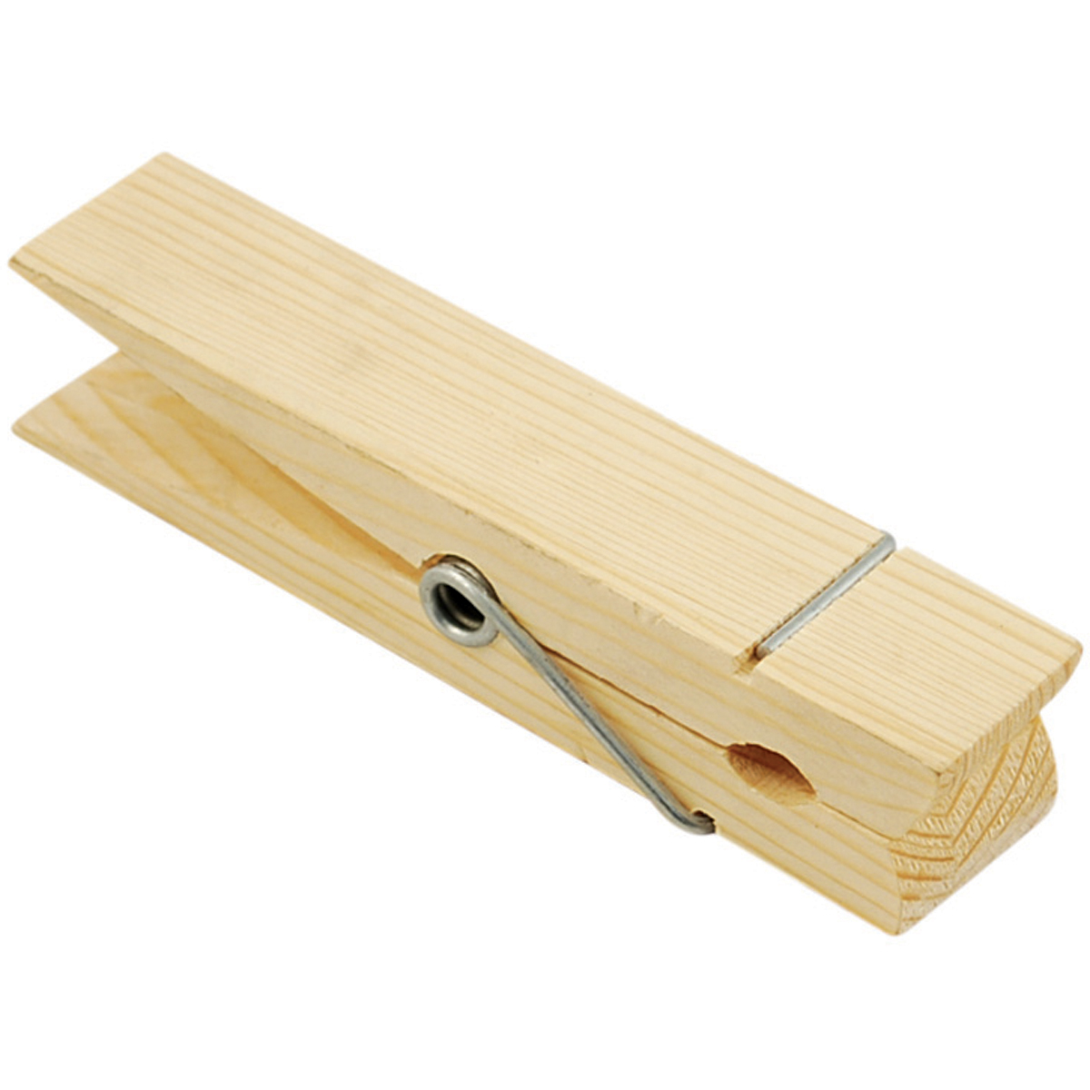 Wood Jumbo Clothespin Natural 5.875
