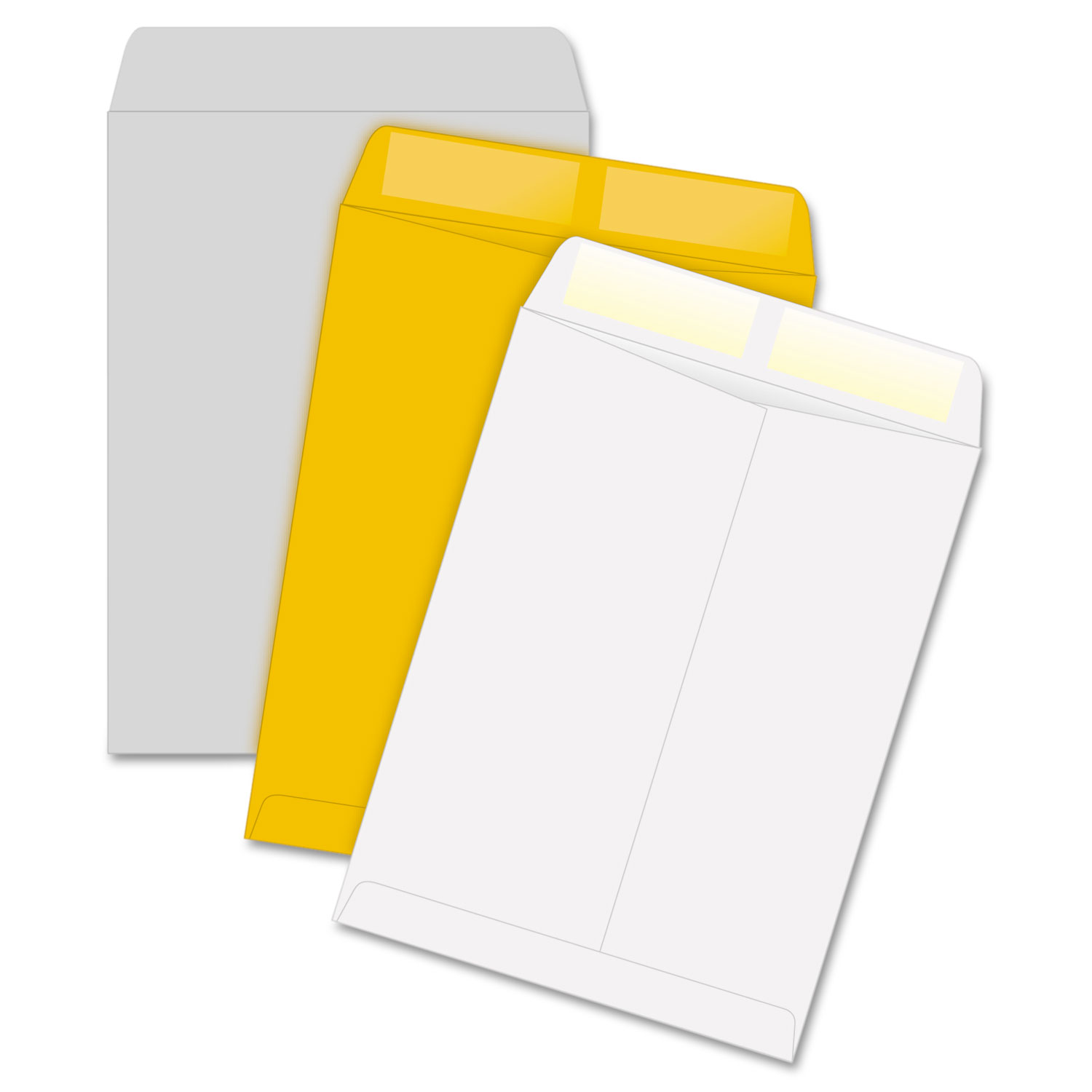 Quality Park Catalog Envelope, 9 x 12, Brown Kraft, 100/Box