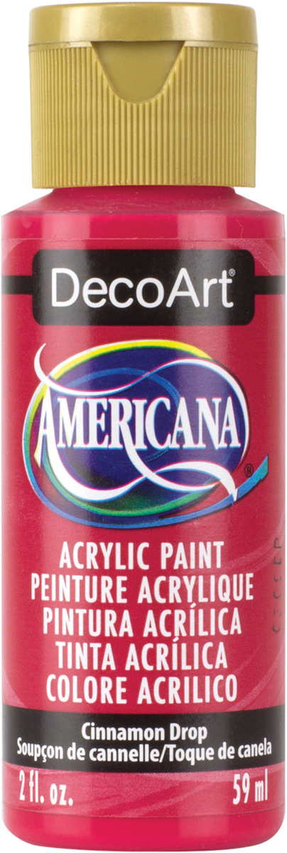 Americana Acrylic Paint 2oz Cinnamon Drop - Opaque