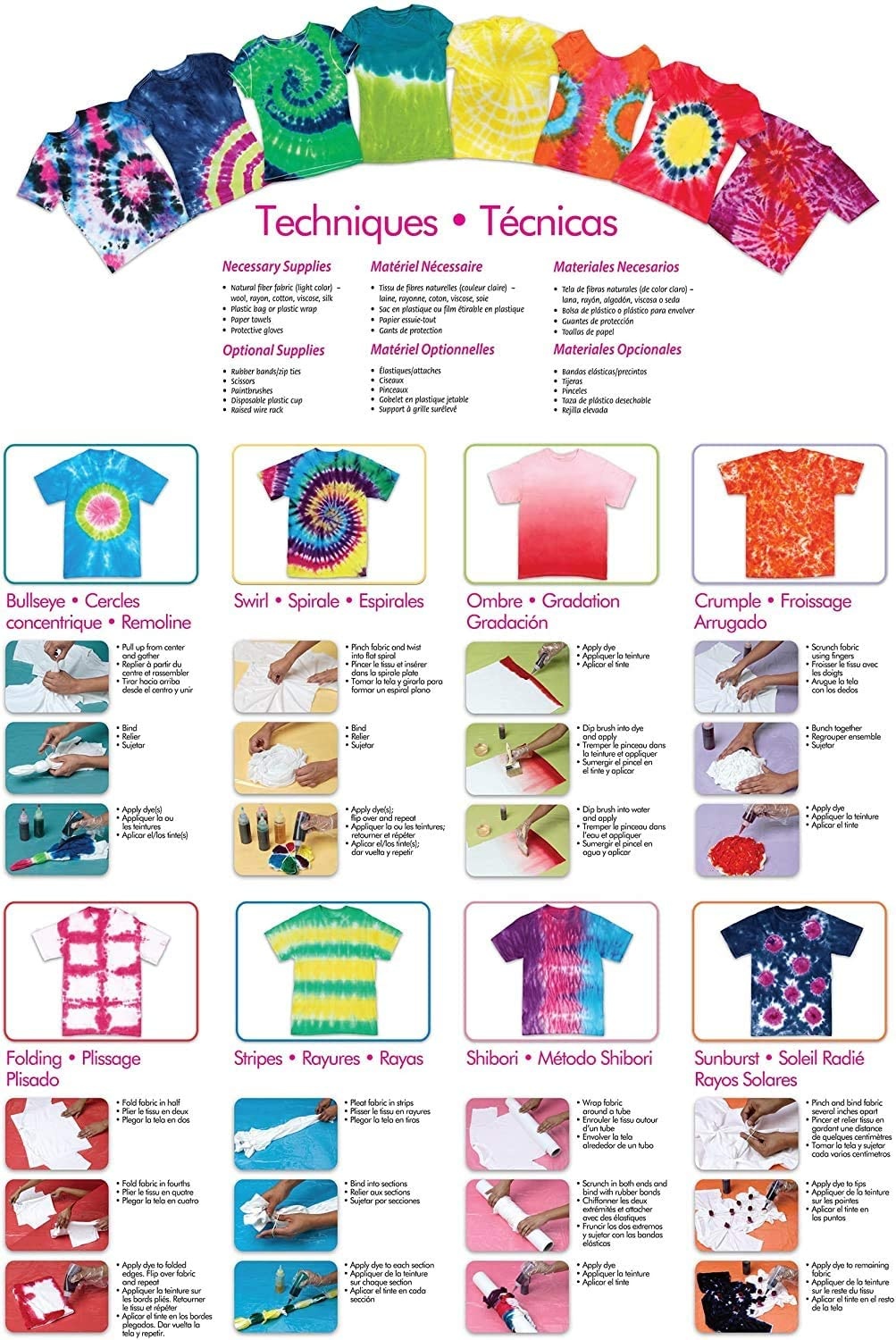 Tulip One-Step Tie-Dye Kit Classic