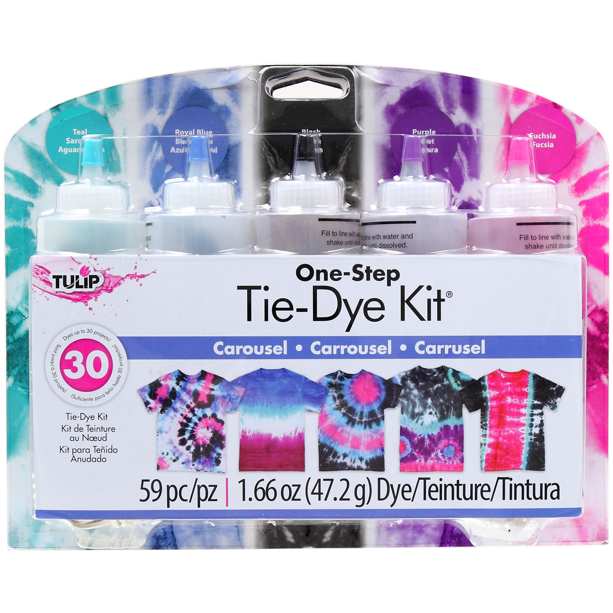 Tulip One-Step Tie-Dye Kit Carousel
