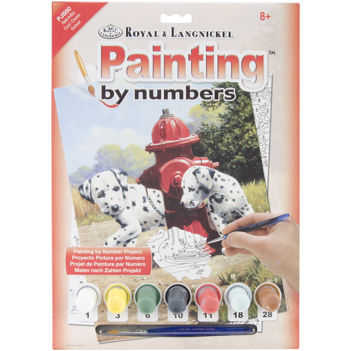 Junior Small Paint By Number Kit 8.75