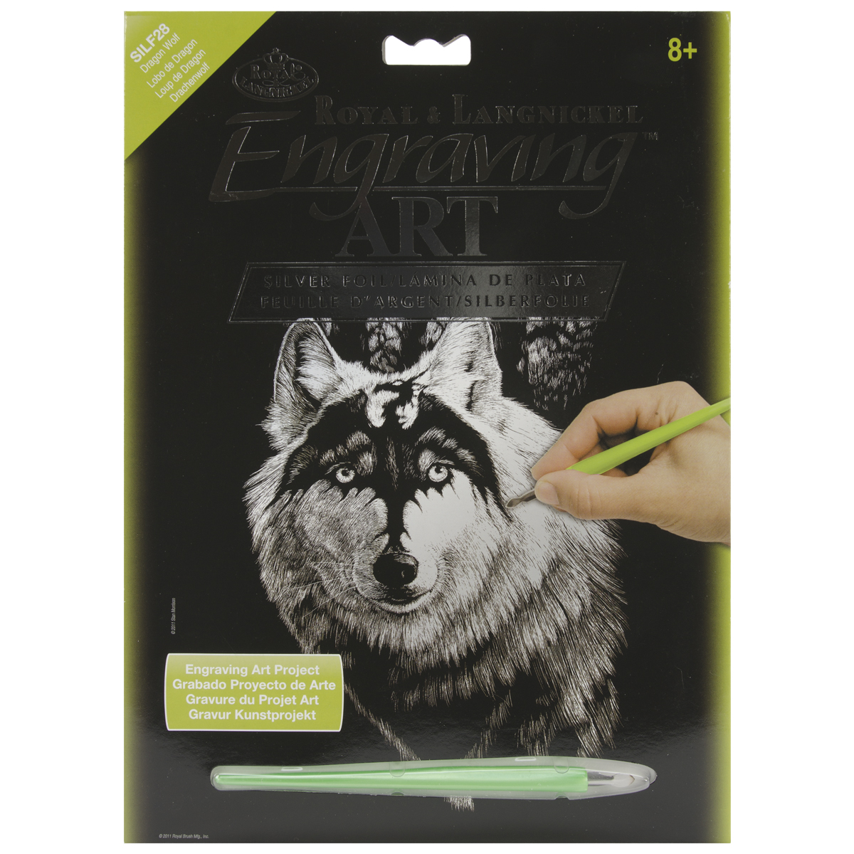 Silver Foil Engraving Art Kit 8