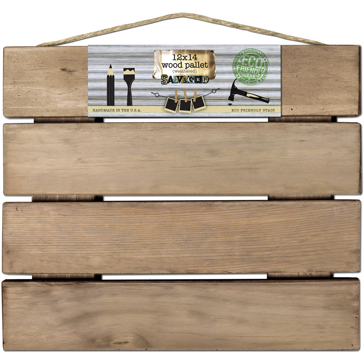 Salvaged Pallet Weathered Wood 12