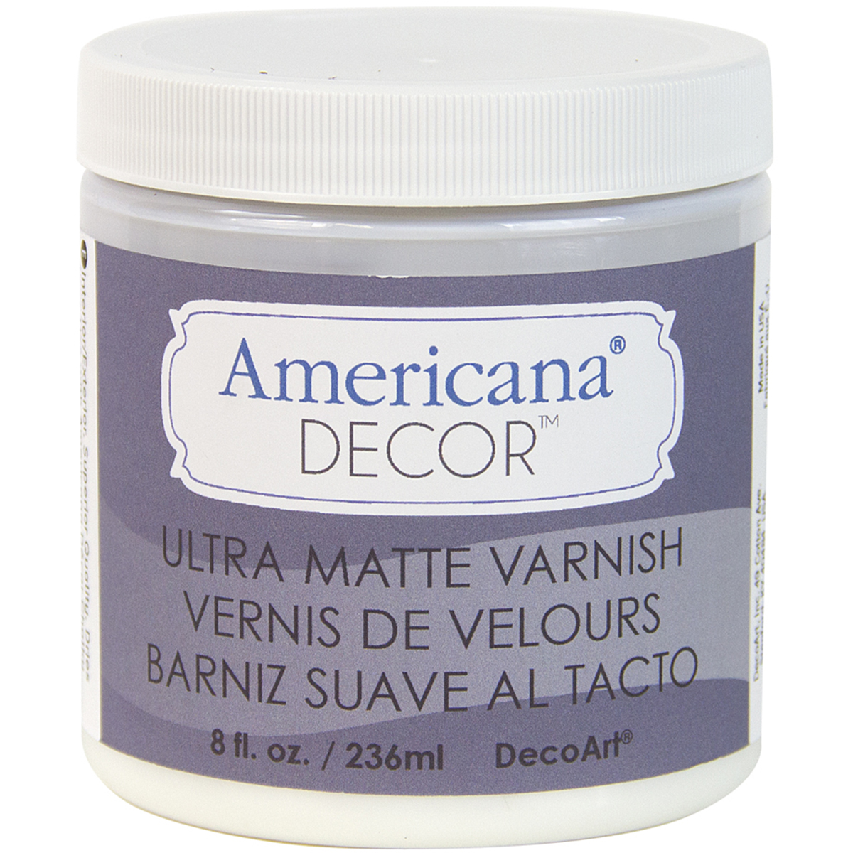 Americana Decor Varnish 8oz Ultra Matte