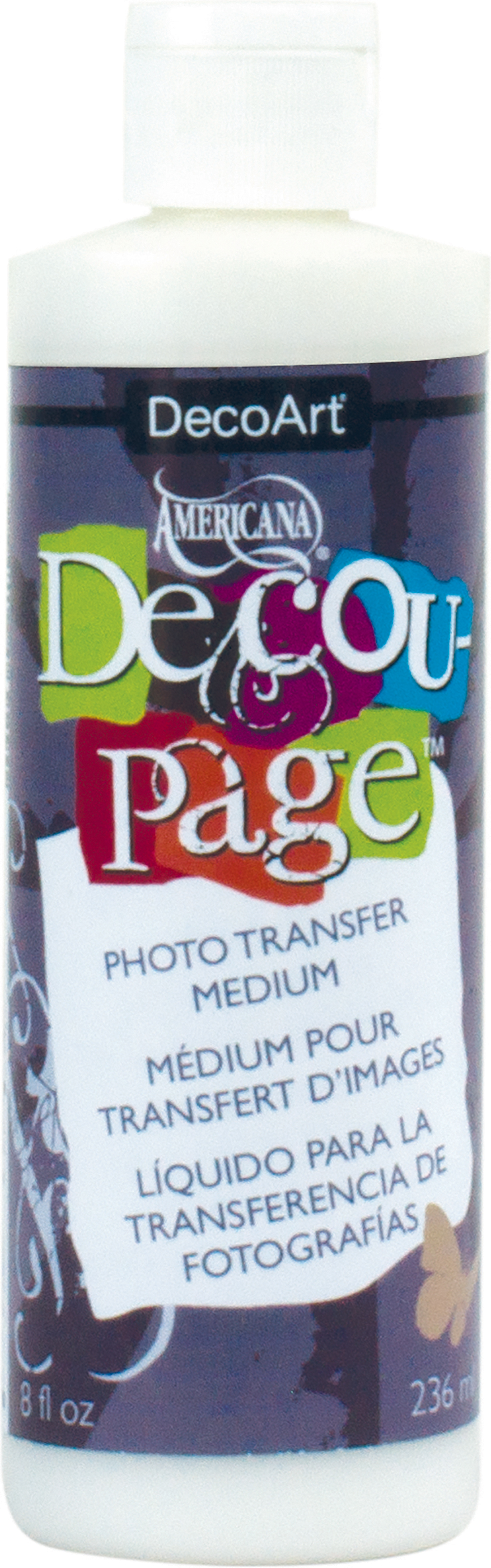 Americana Decou-Page Photo Transfer Medium 8oz
